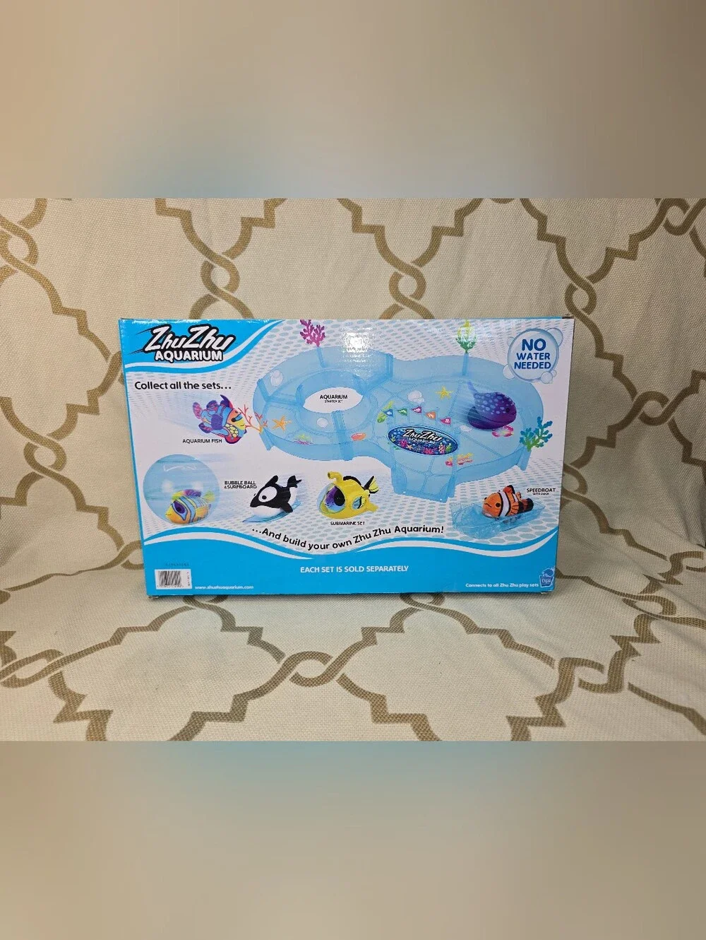 ZHU ZHU Aquarium Coral Reef Tunnel Combo Set New
